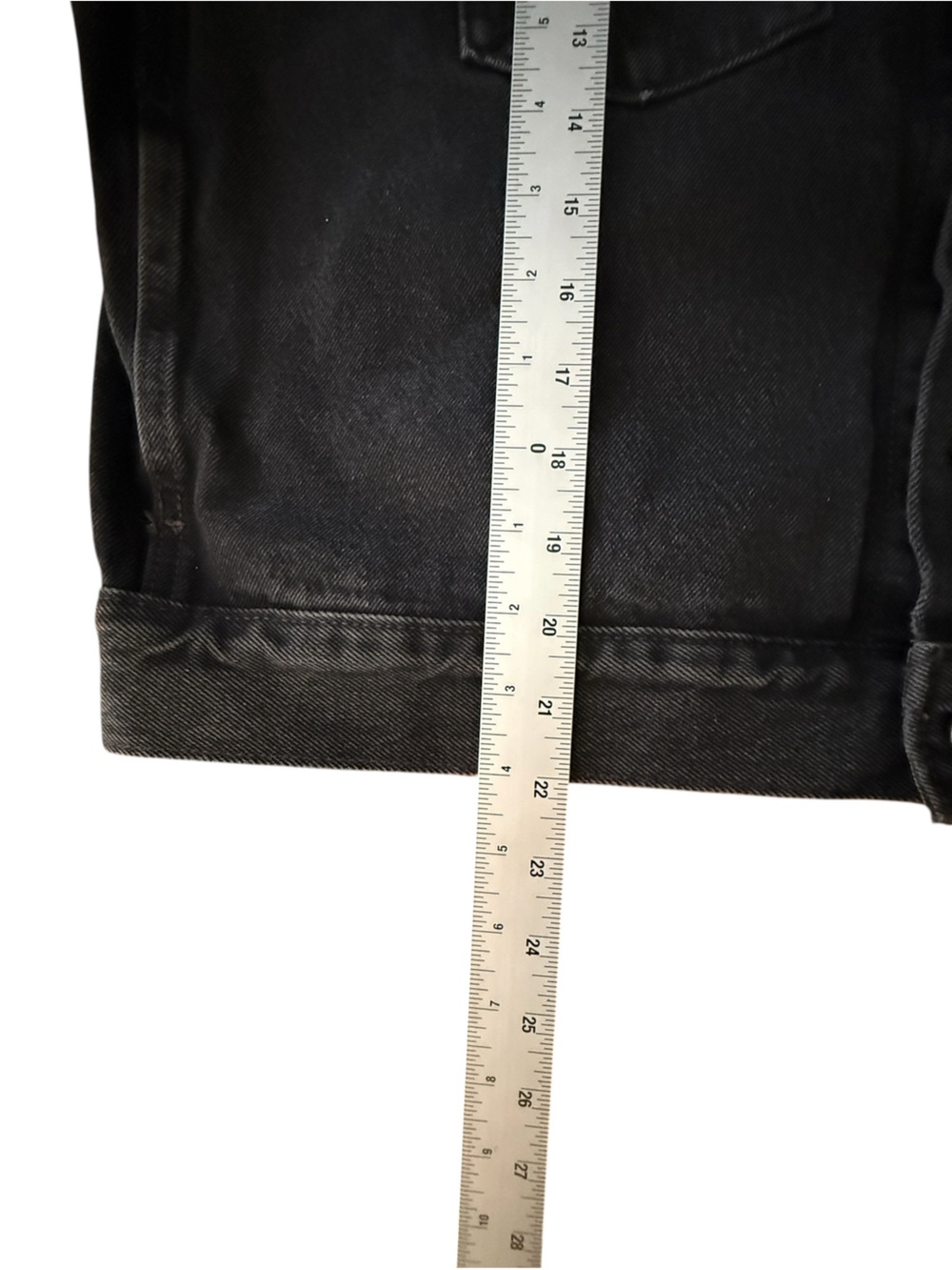 Levi’s NWT Relaxed Black Denim Trucker Jacket Horseshoe Graphic Men’s M - Picture 14 of 15